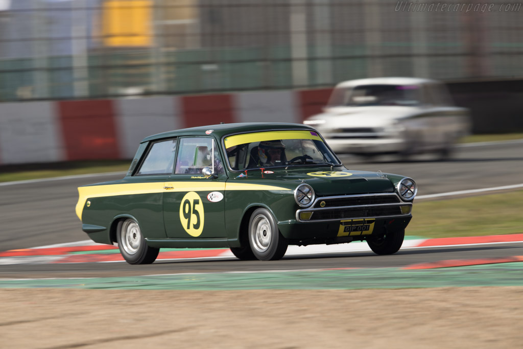 Lotus Cortina  - Driver: Thierry de Latre du Bosqueau - 2016 Zolder Masters Festival