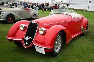 Click here to open the Alfa Romeo 8C 2900B Lungo Touring Spider  gallery