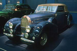 Click here to open the Bugatti Type 57 C Stelvio Drophead Coupe gallery Click here to open the Bugatti Type 57 C Stelvio Drophead Coupe gallery