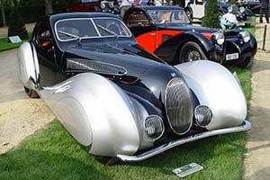 Click here to open the Talbot Lago T150C SS Figoni & Falaschi Teardrop Coupé  gallery