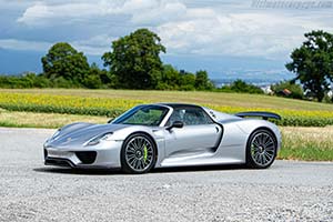 Click here to open the Porsche 918 Spyder  gallery