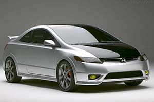 Click here to open the Honda Civic Si Concept gallery