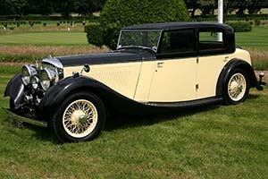 Click here to open the Bentley 3½ Litre Freestone & Webb Sports Saloon gallery