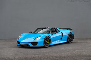 Click here to open the Porsche 918 Spyder  gallery