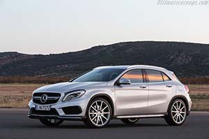 Click here to open the Mercedes-Benz GLA 45 AMG gallery