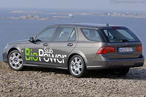 Click here to open the Saab 9-5 Aero BioPower Concept gallery