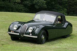 Click here to open the Jaguar XK120 Drop Head Coupe gallery