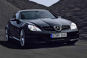 Click here to open the Mercedes-Benz SLK 55 AMG Black Series gallery