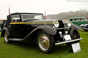 Click here to open the Bugatti Type 50 Brainsby-Woollard Cabriolet gallery