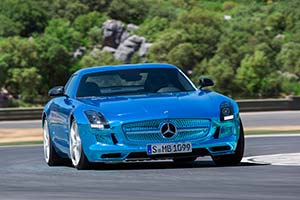 Click here to open the Mercedes-Benz SLS AMG Coupe Electric Drive gallery