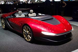 Click here to open the Ferrari Sergio Pininfarina Barchetta gallery