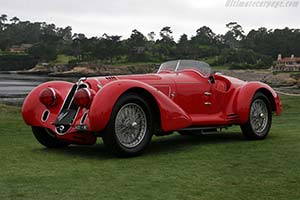 Click here to open the Alfa Romeo 8C 2900B MM Touring Spider gallery