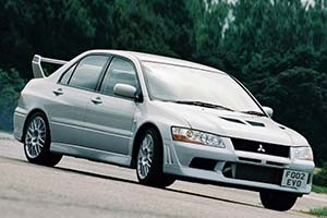 Click here to open the Mitsubishi Lancer EVO VII FQ-300 gallery
